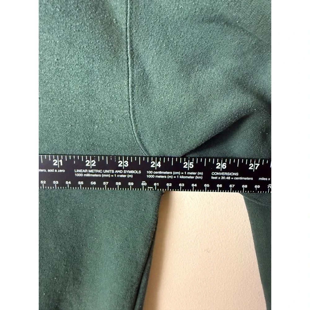 American Eagle Outfitters Sweatshirt Mens L Green Long Sleeve Graphic Pullover